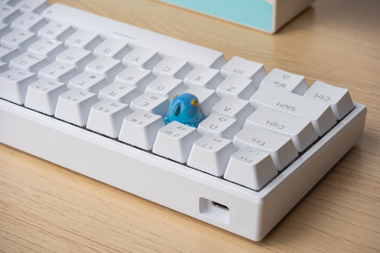 Shark Cat Keycap - BLUE