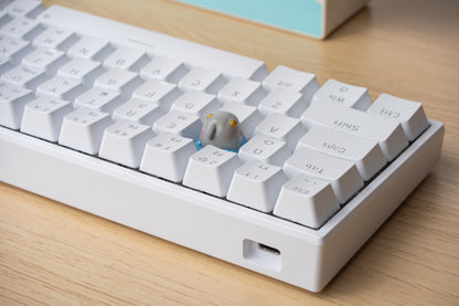 Shark Cat Keycap - GRAY