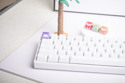 Chubby Octopus in Car Keycap