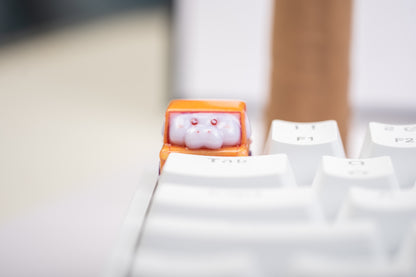 Chubby Hippo in Car Keycap