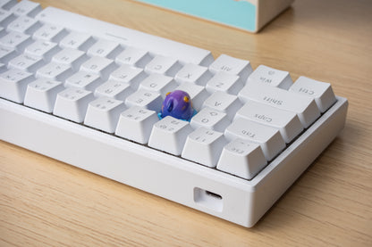 Shark Cat Keycap - PURPLE