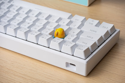 Shark Cat Keycap - YELLOW